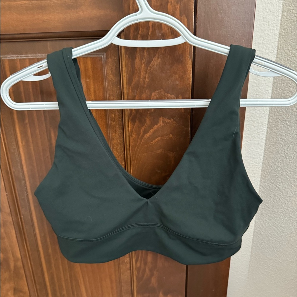 Lululemon Athletica Deep Green Sports Bra